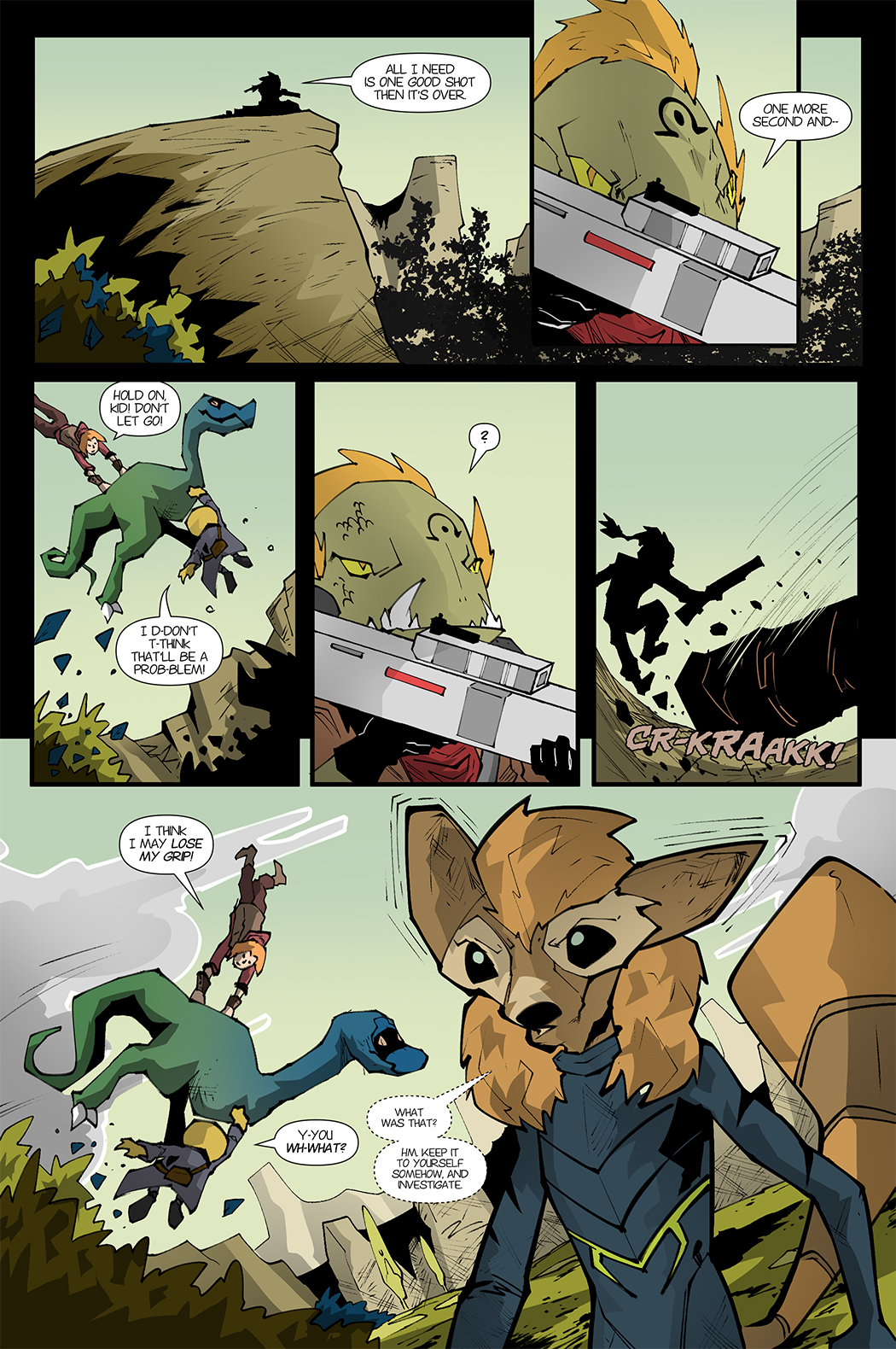 Excavator, Story by Nick Arganbright
